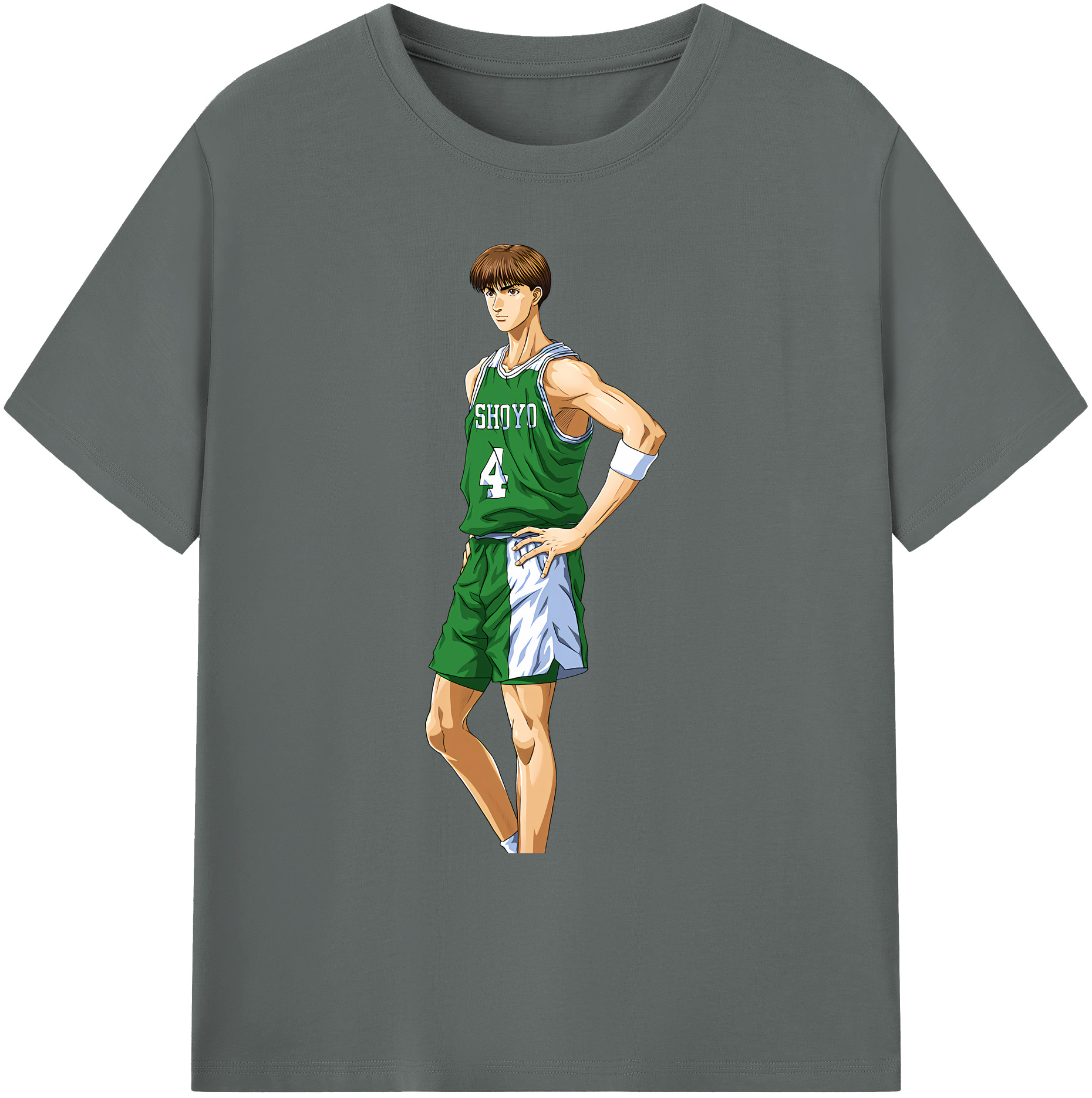 （画像用） SLAM DUNK／スラムダンク 綿100％ メンズ半袖Tシャツ｜肌触りやわらか＆通気性